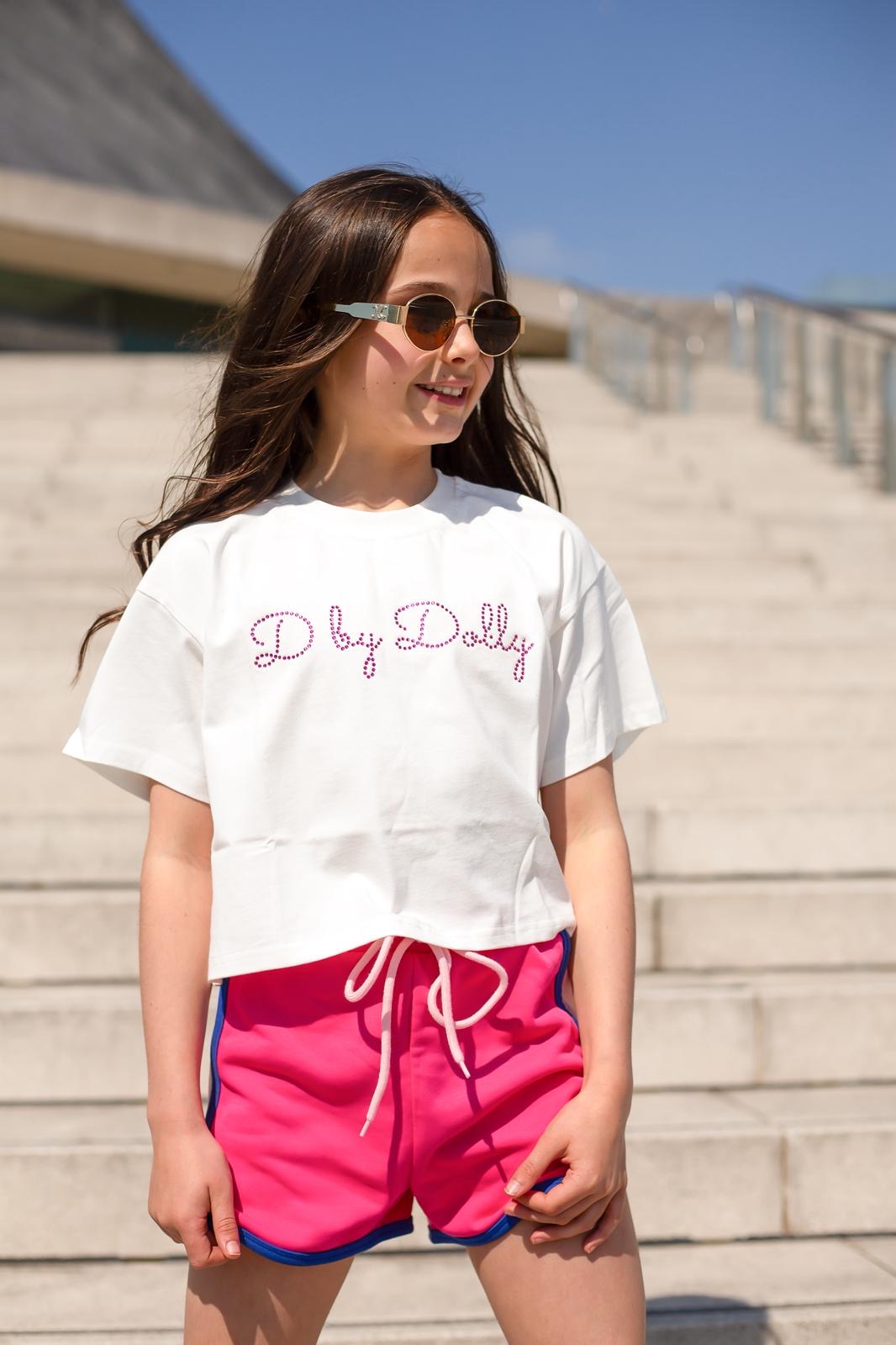 D by Dolly Fushia Sports Shorts