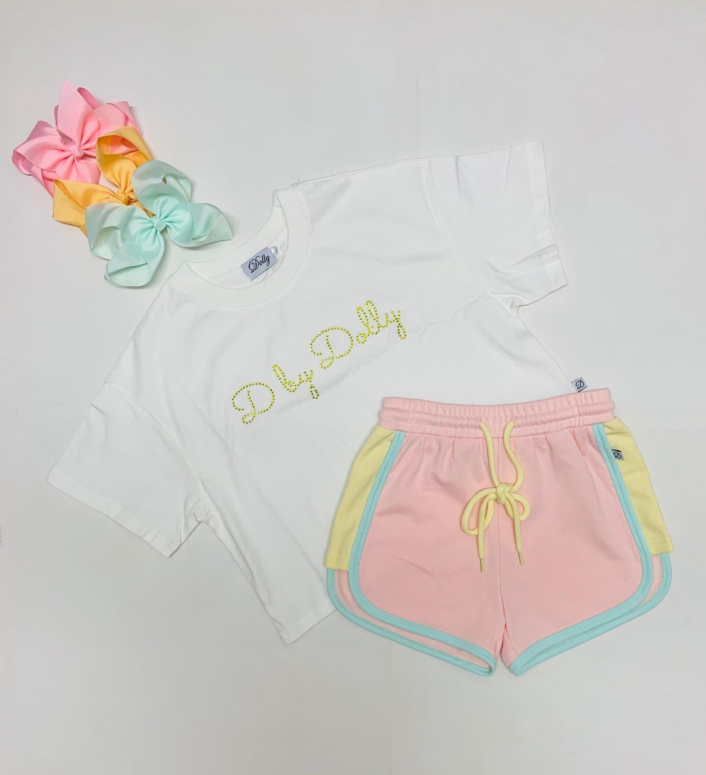 D by Dolly T Shirt Citrine Stone Motif