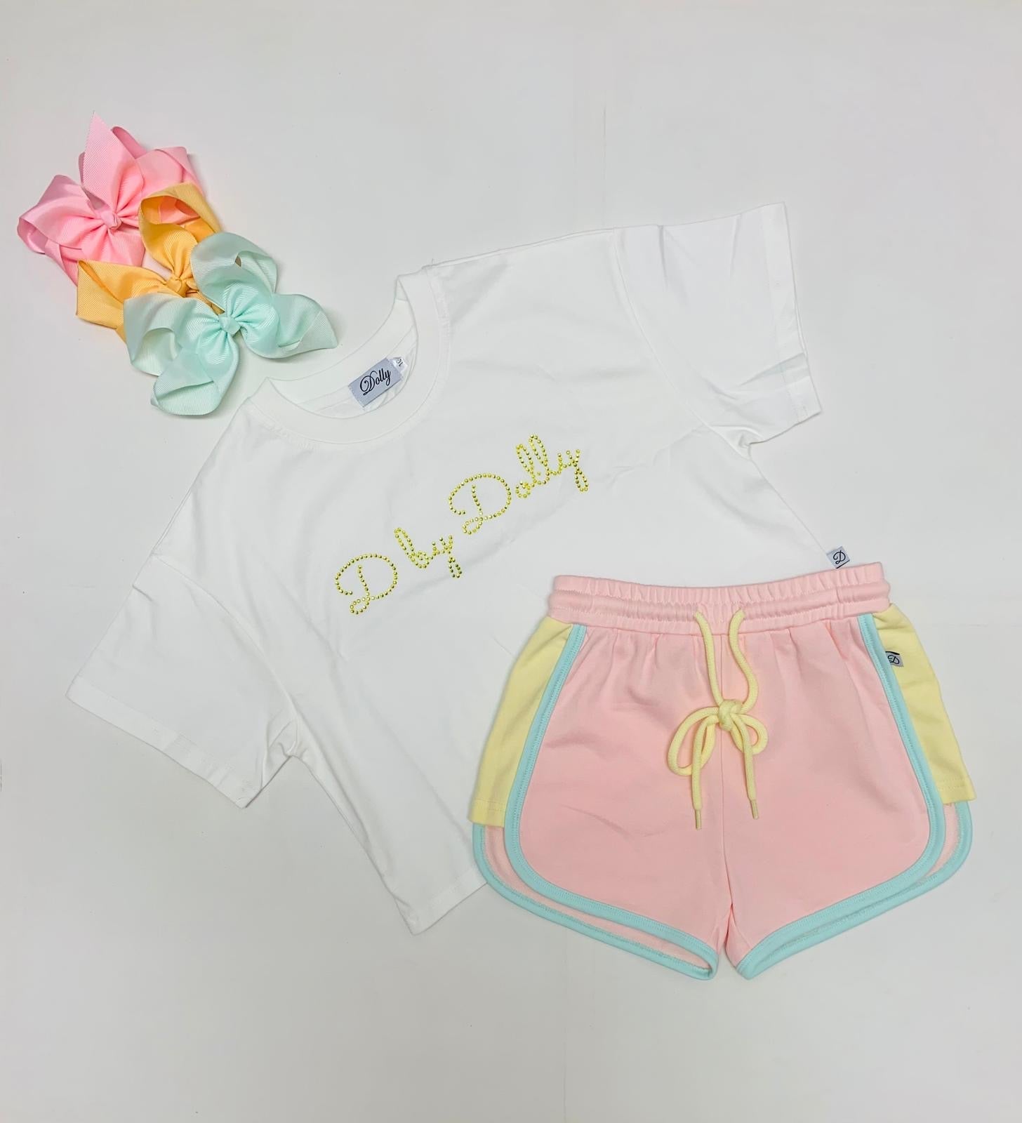 D by Dolly T Shirt Citrine Stone Motif