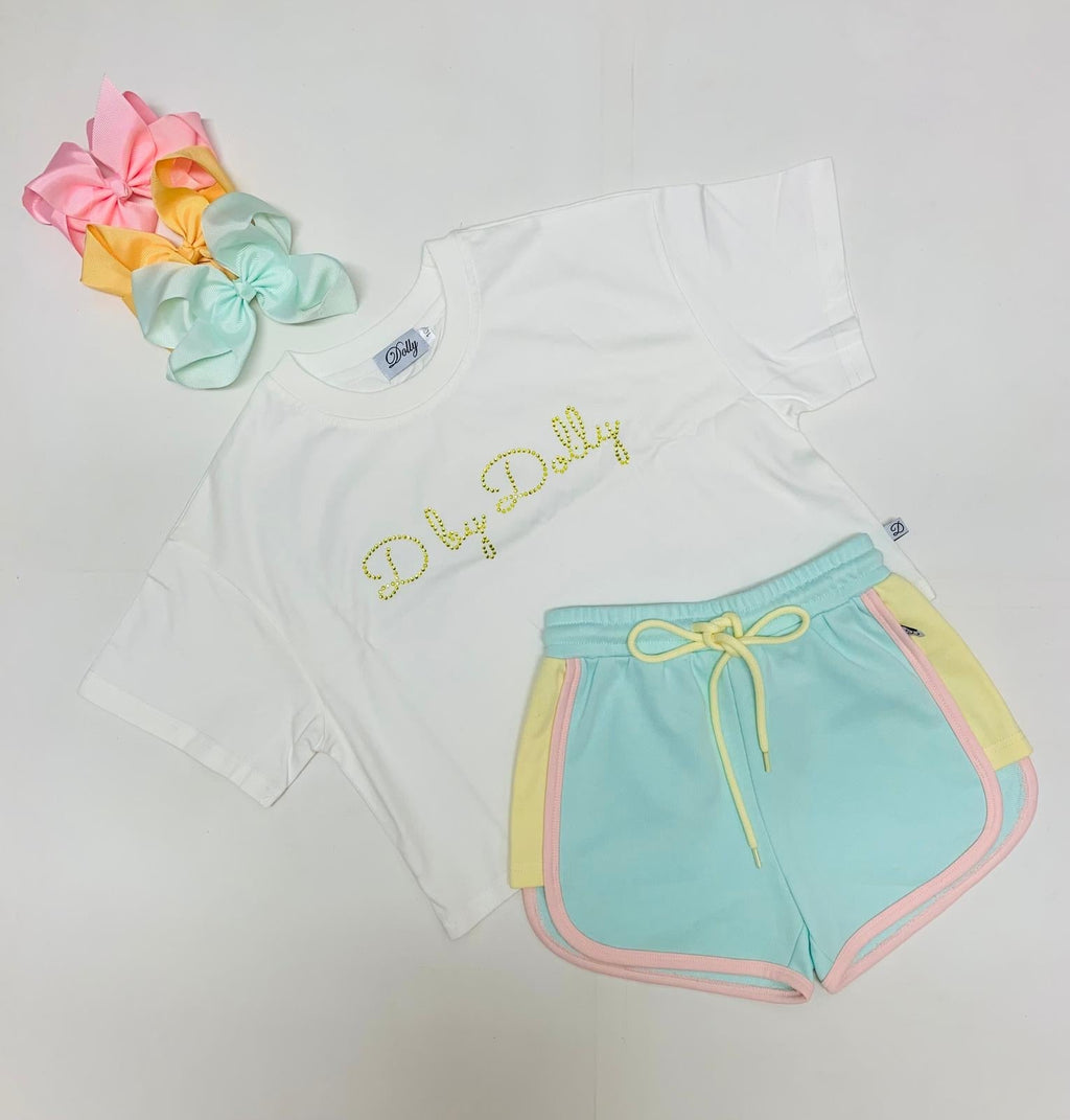 D by Dolly T Shirt Citrine Stone Motif