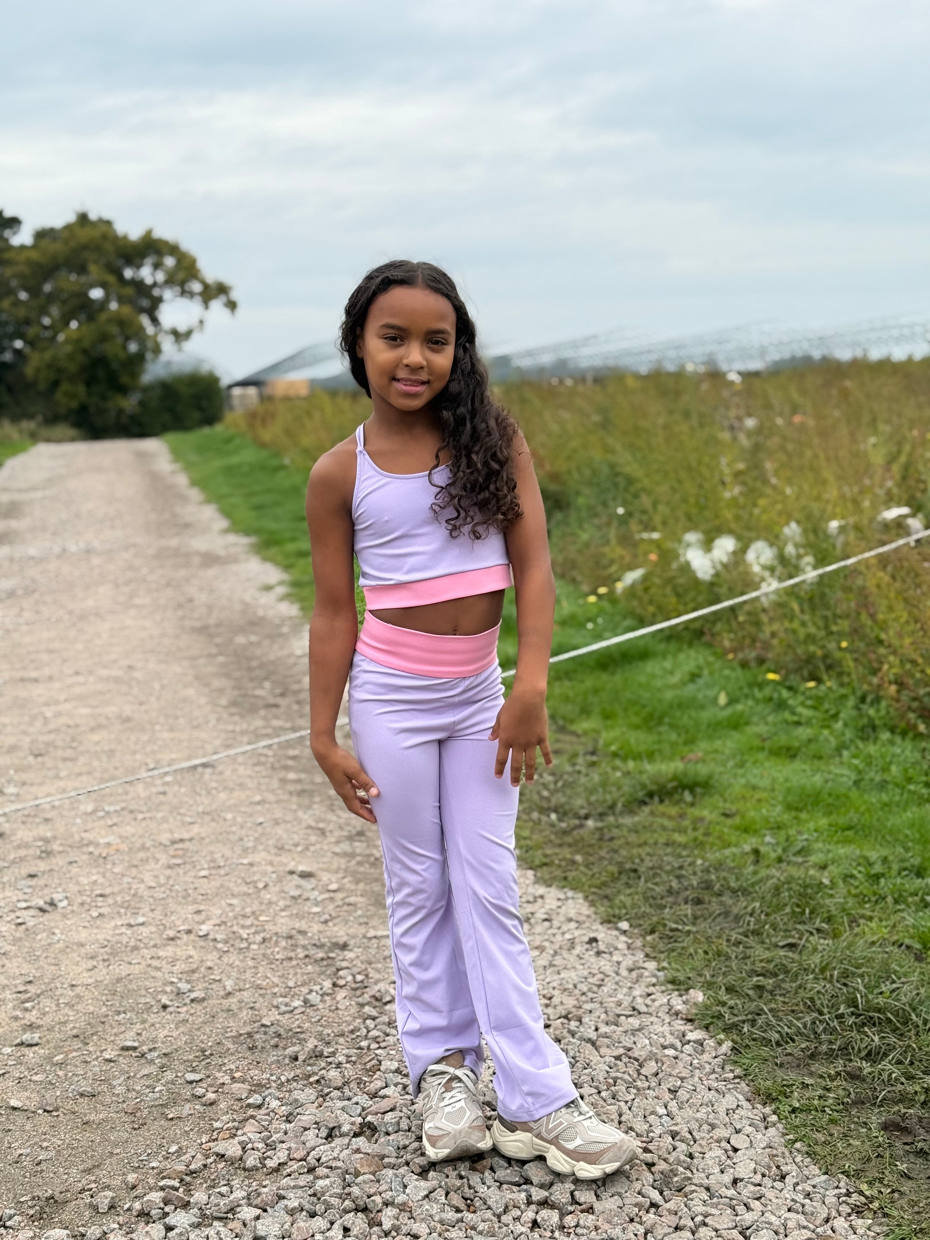 D by Dolly Baby Pink Flare set