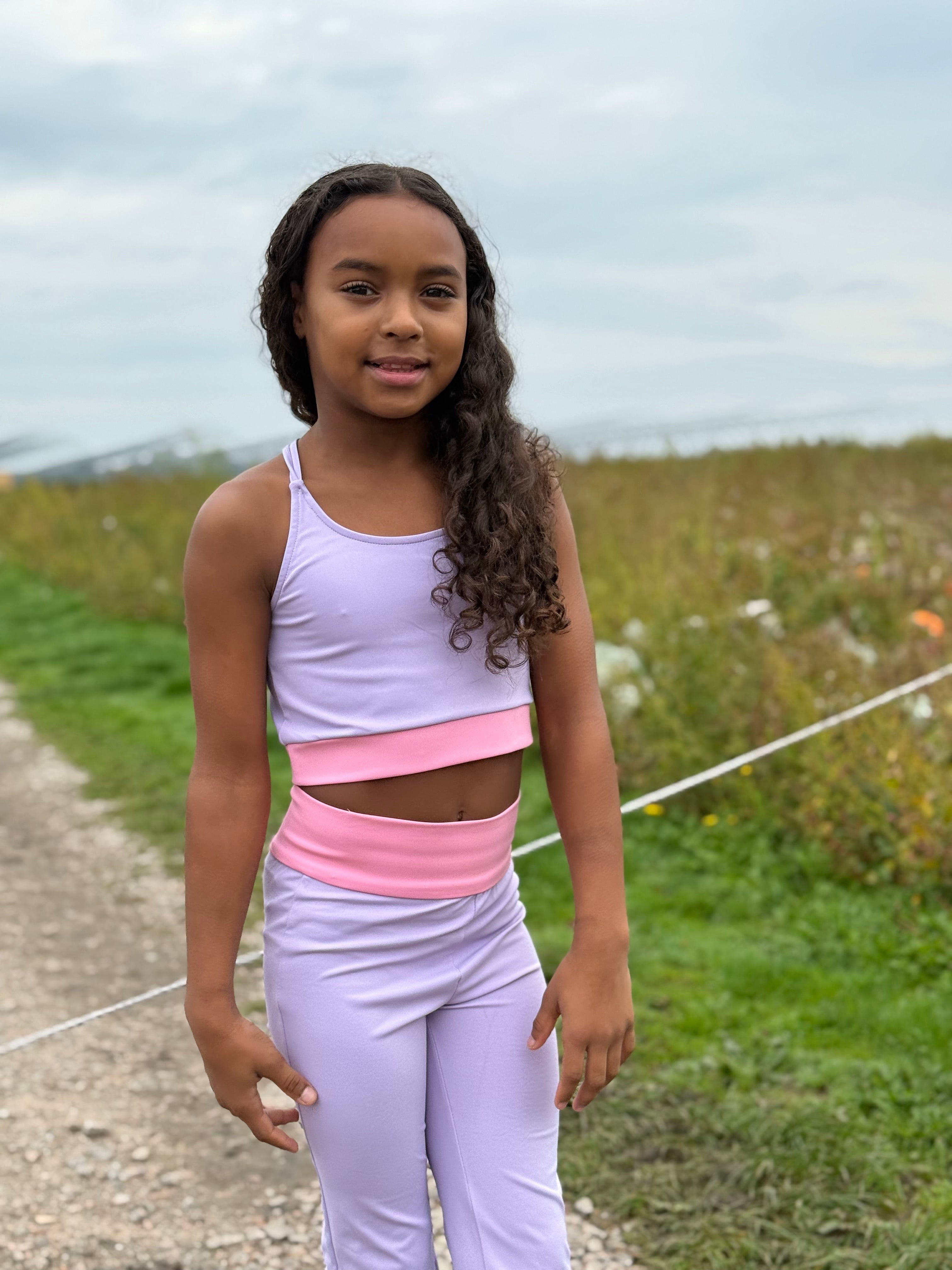 D by Dolly Baby Pink Flare set