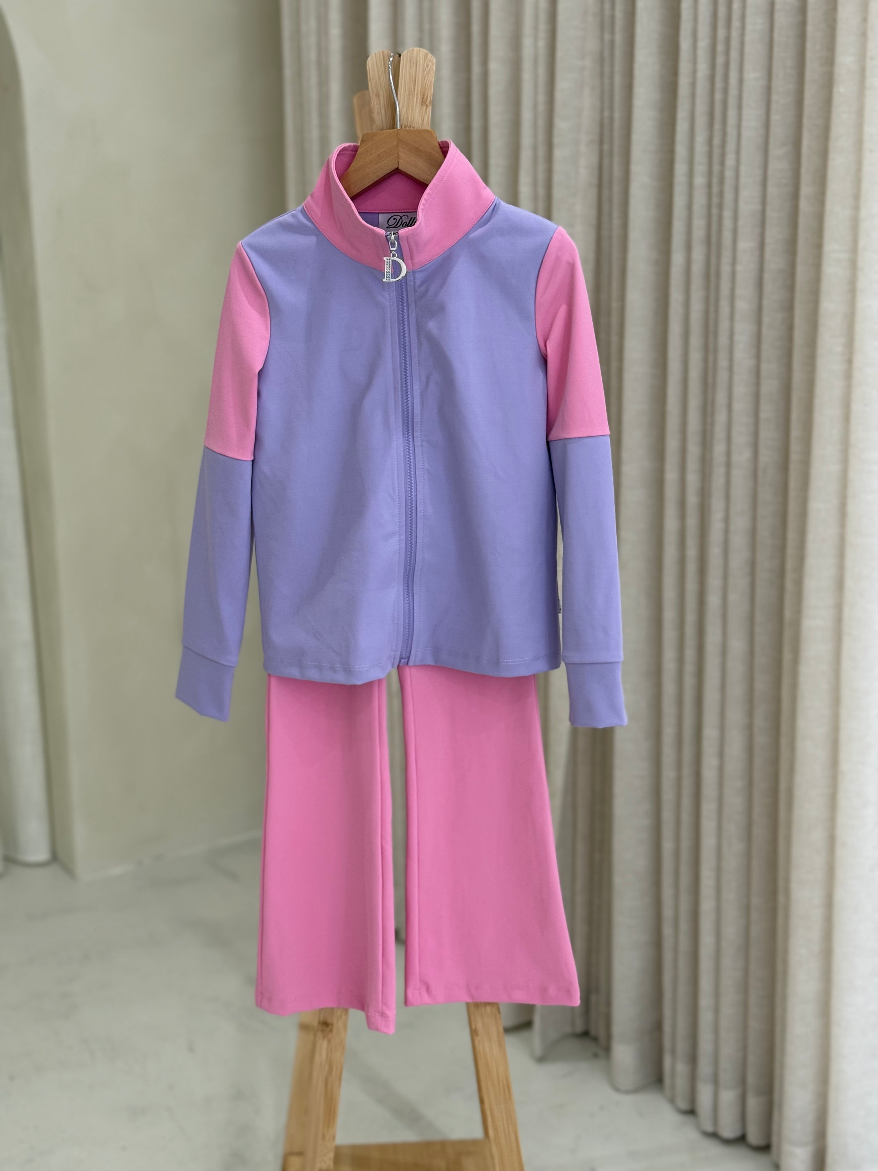 D by Dolly Lilac Flare Kids Gymset