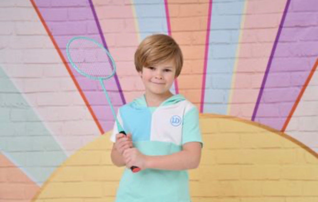 Little Dudes Boys Aqua Hooded Shorts Set – Soft Comfortable Summer Loungewear | Ages 2-8 Years