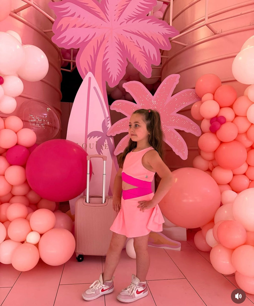 D by Dolly Peach Skort and Top