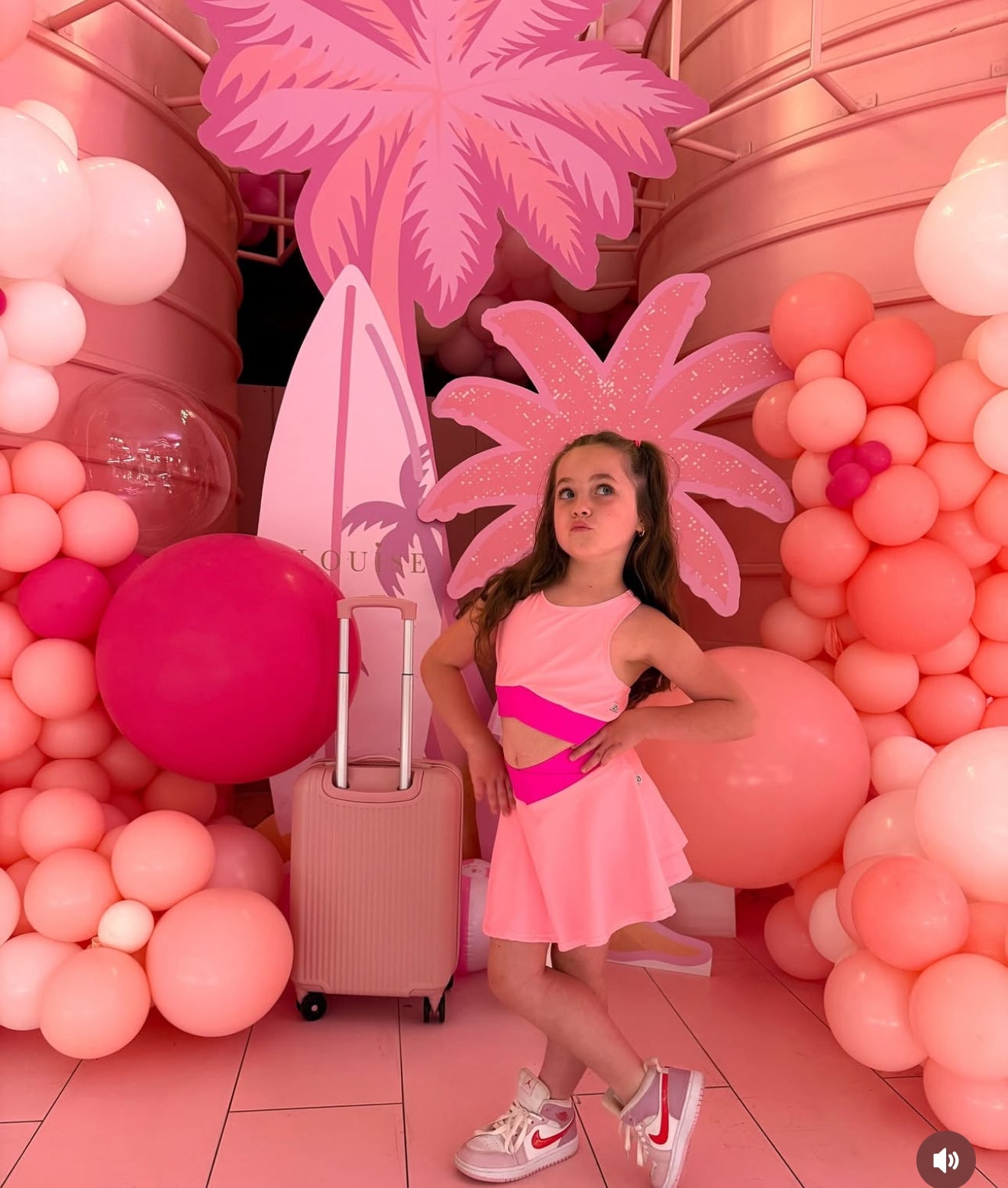 D by Dolly Peach Skort and Top