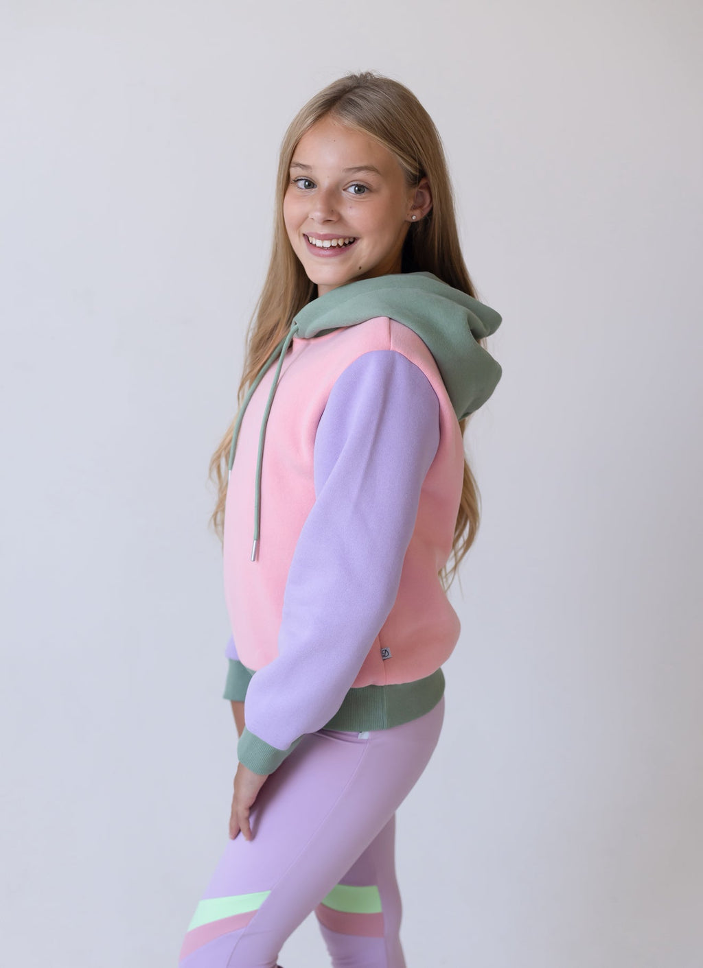 D by Dolly Pastel Pink Girls Long Jumper