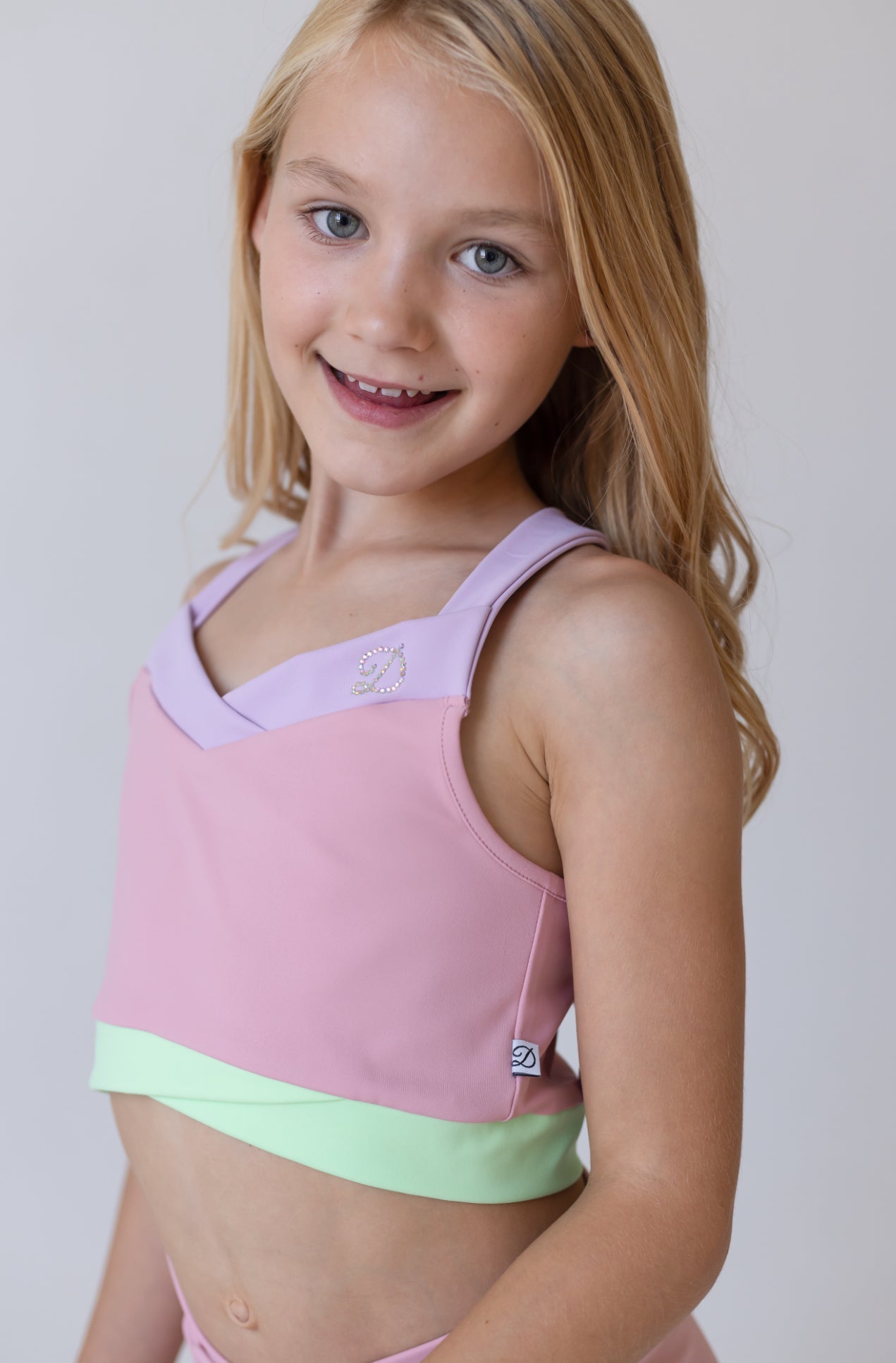 D by Dolly Pastel Pink Leggings Set