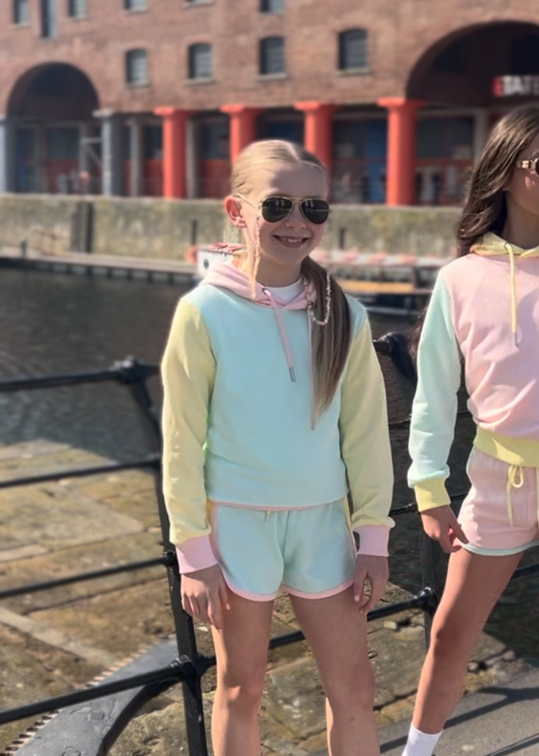 D by Dolly Aqua Sports Shorts