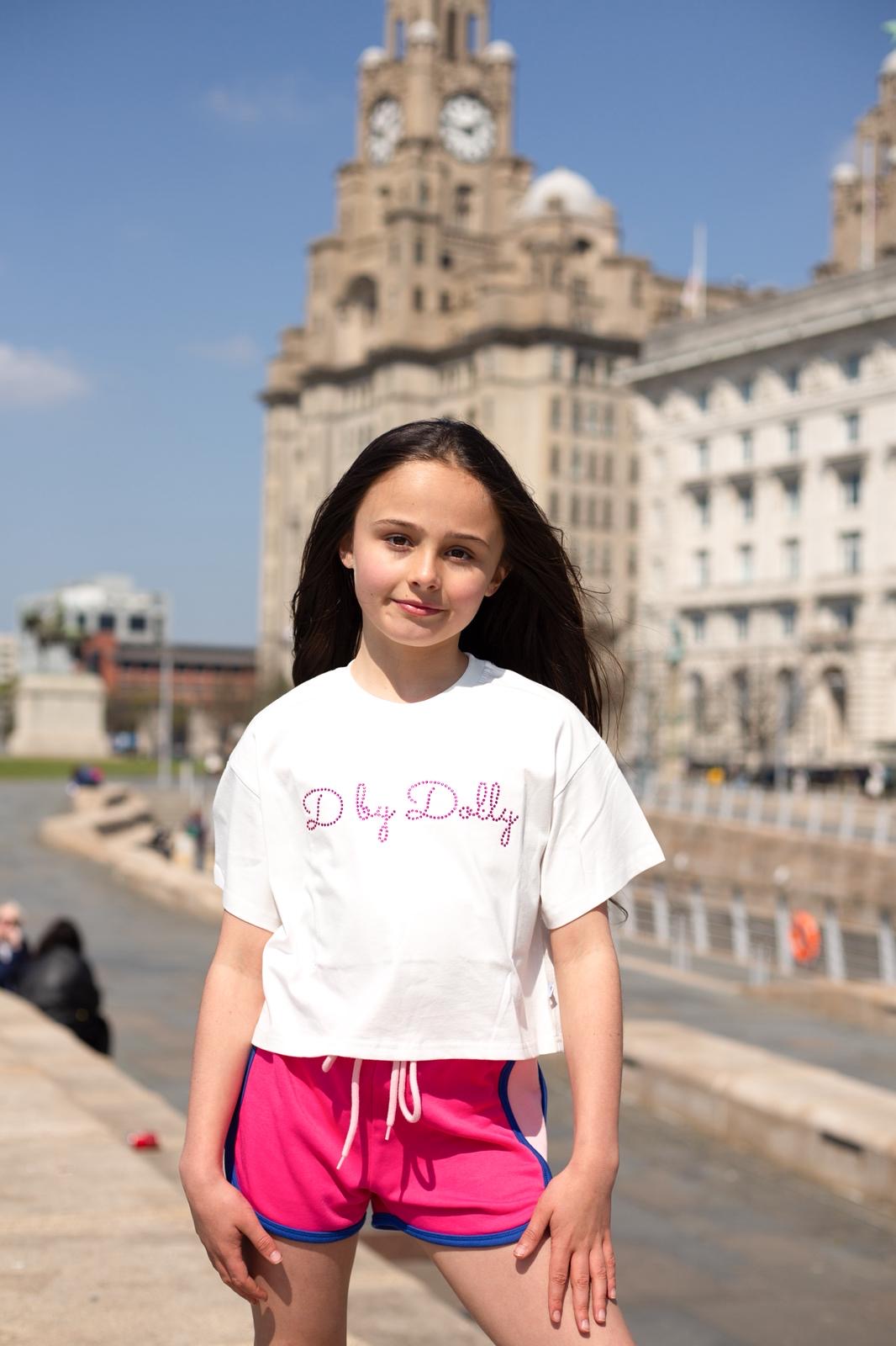 D by Dolly Fushia Sports Shorts