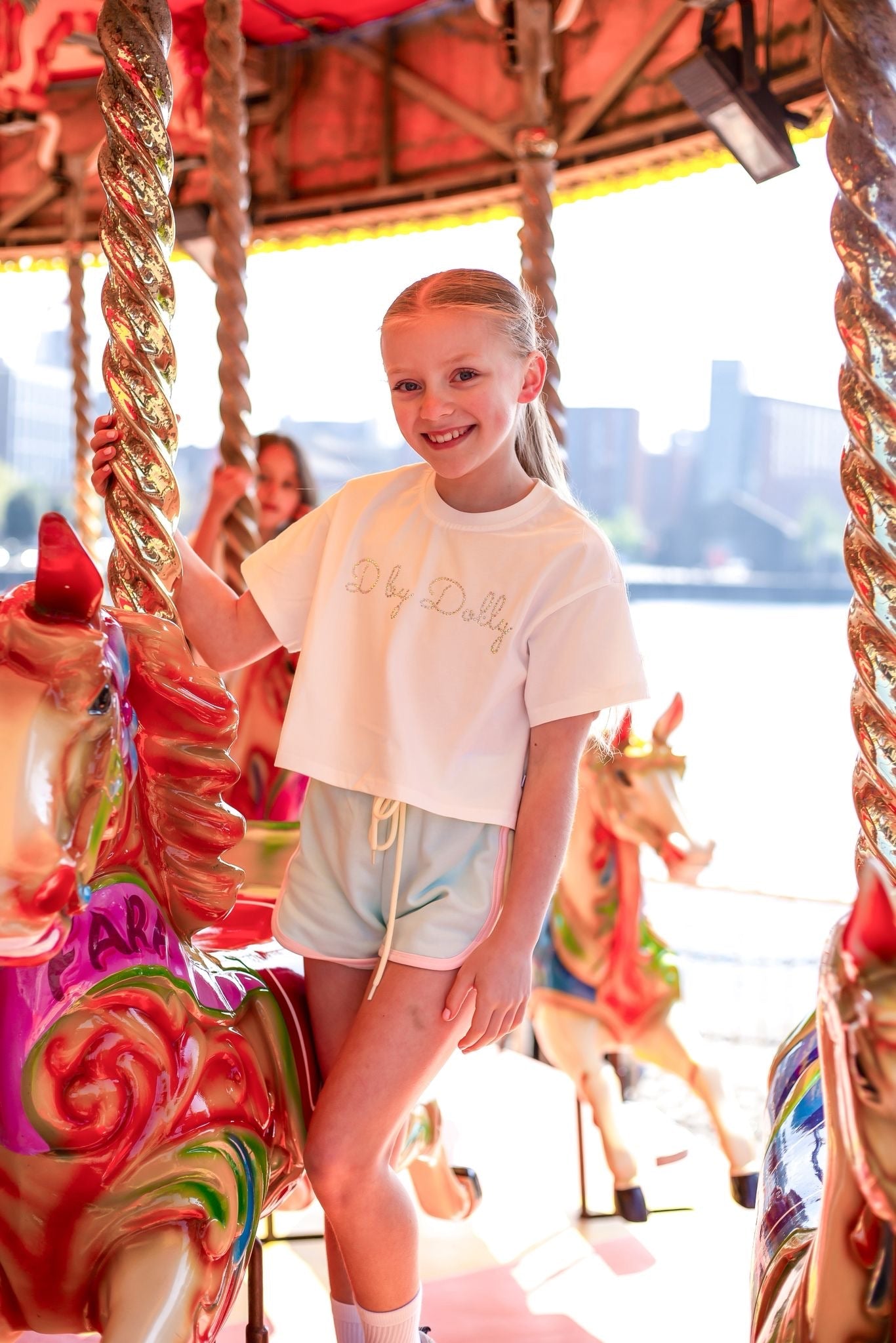 D by Dolly Aqua Sports Shorts